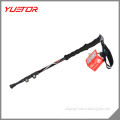 GS approved carbon fiber quick lock 3 sections hiking poles
